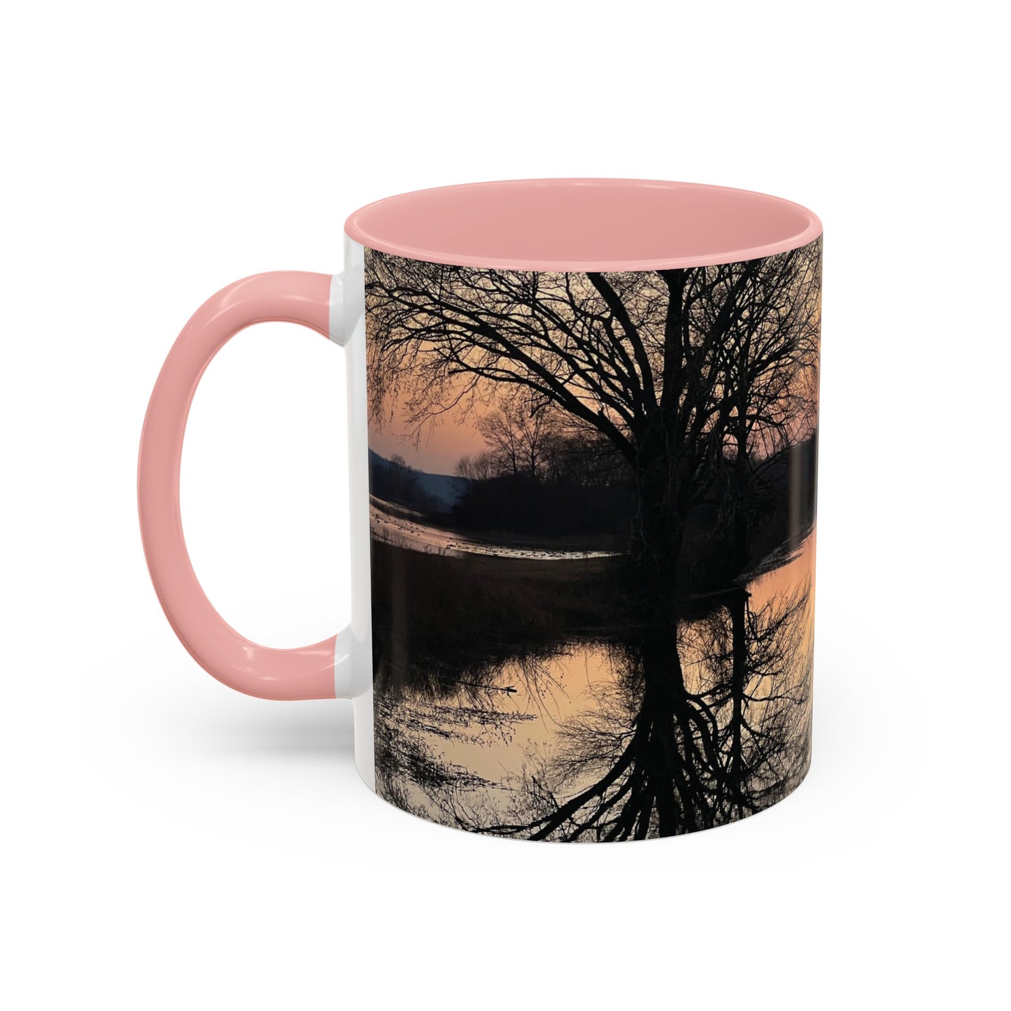 “Reflection At Sunset” Accent Coffee Mug (11, 15oz)