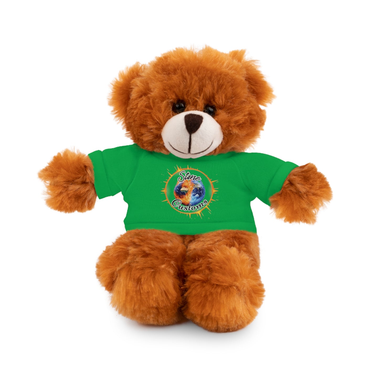 "Stone Customs" Stuffed Animals with Logo Tee