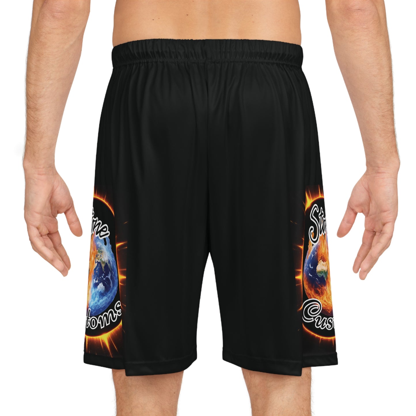 "Stone Customs" Basketball Shorts (AOP)