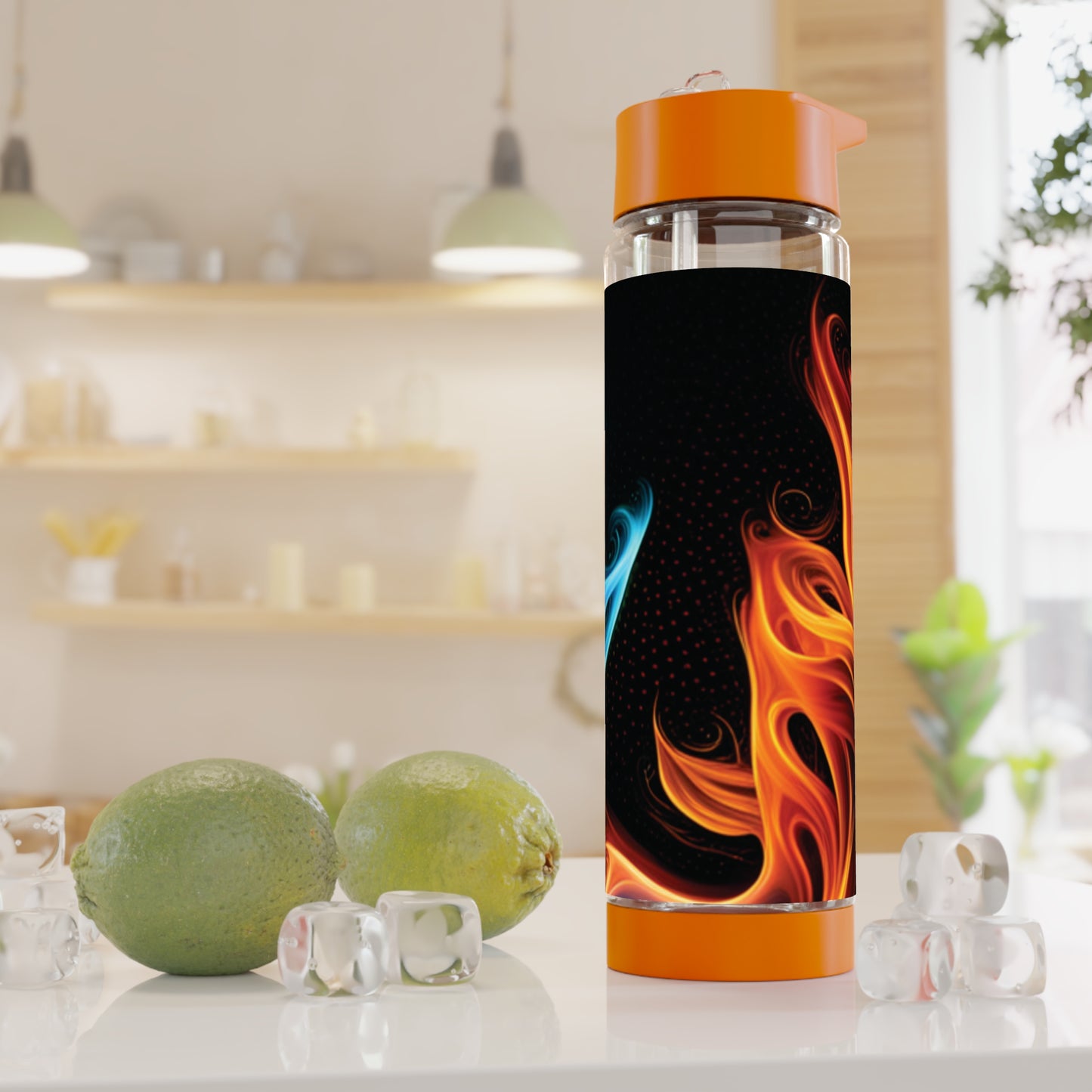 "Dancing Flames" Infuser Water Bottle