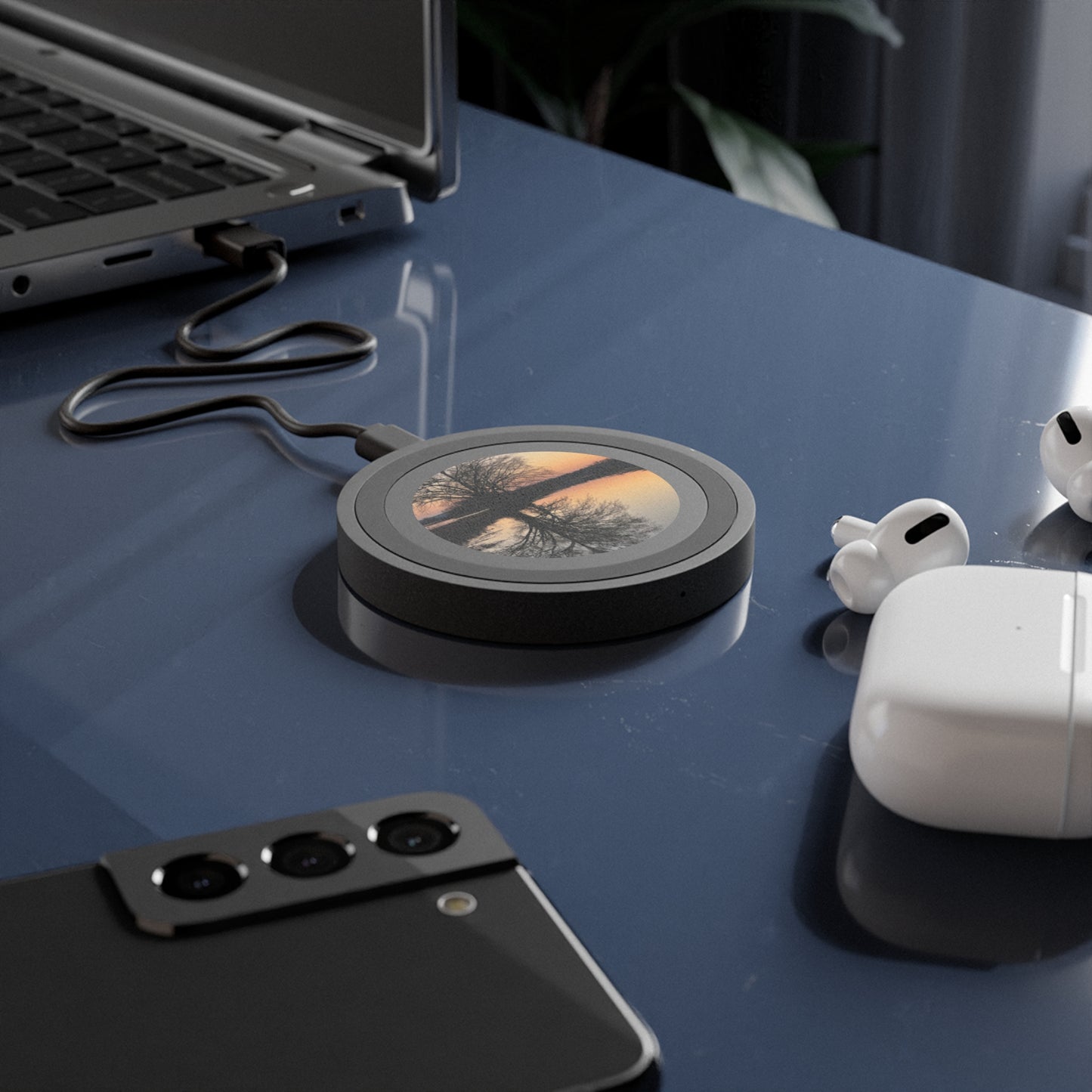 “Reflection At Sunset” Quake Wireless Charging Pad