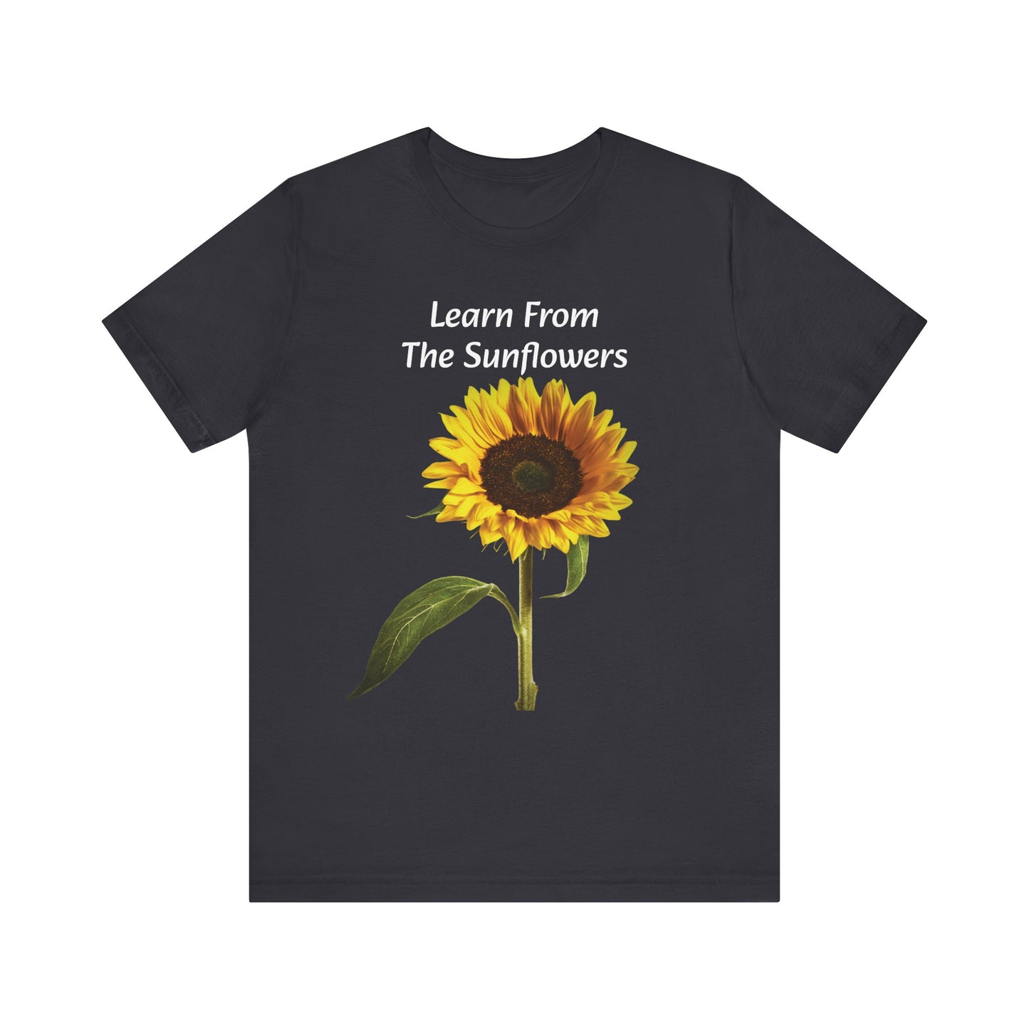 "Sunflower - Rise" Unisex Jersey Short Sleeve Tee 1