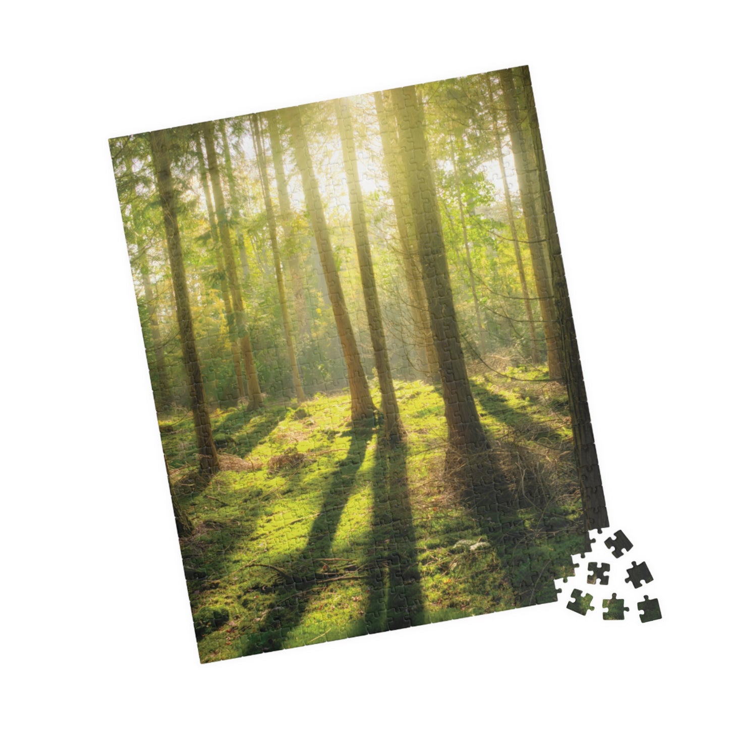 Vertical "Mossy Woodland" Puzzle (110, 252, 520, 1014-piece)