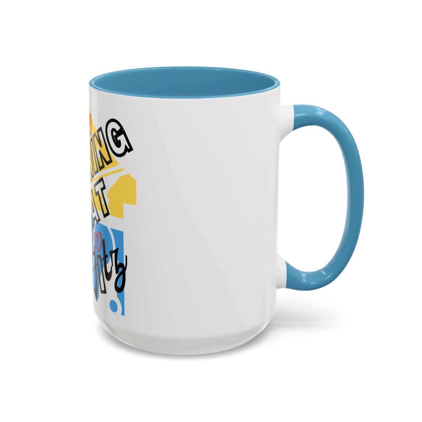 "Cleaning That Fitz" Logo Accent Coffee Mug (11, 15oz)